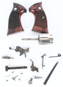 Smith & Wesson Revolver Disassembled Parts Lot .357 Magnum