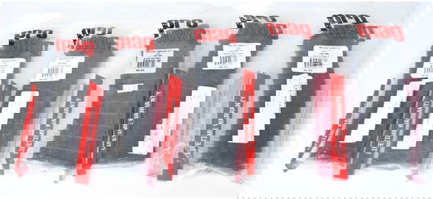 A Group of 5 ProMag AK-223 WASR-3 (AK-A5) 30-Round Black Polymer Magazines for .223 Caliber