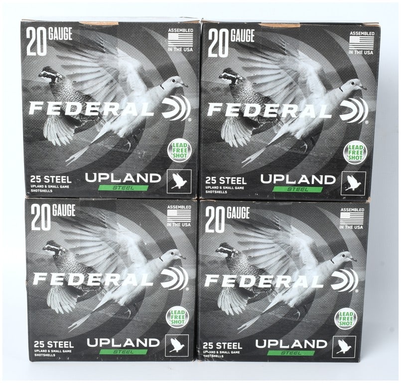 Federal Upland Steel Shotgun Ammunition, 20 Gauge, 100 Rounds (1 of 3)