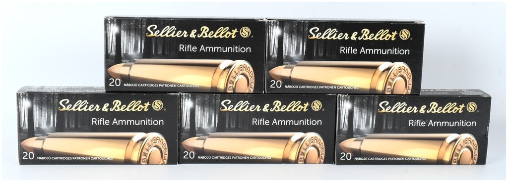 Sellier & Bellot 6.8mm Remington SPC 110 Grain PTS Ammunition Lot of 100 Rounds (1 of 3)