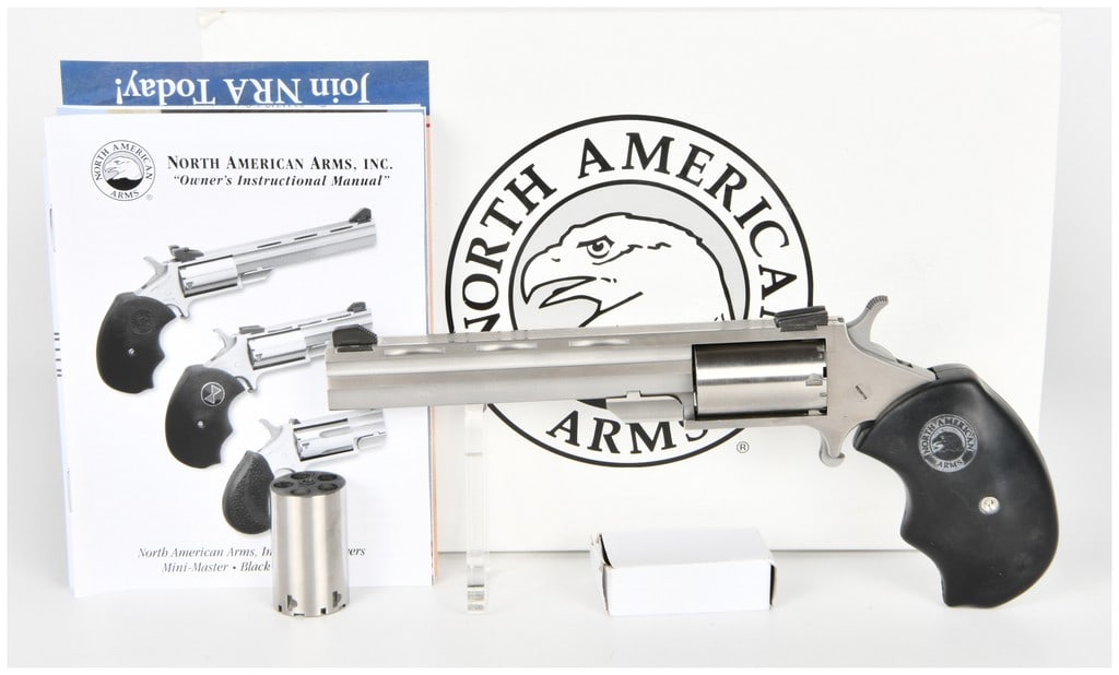 North American Arms Mini-Master Single-Action Revolver, .22 Magnum Conversion, Serial Y5355 (1 of 16)
