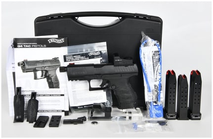 Walther PPQ M2 Q4 TAC Semi-Automatic Pistol 9mm x 19, Serial FCR 4046