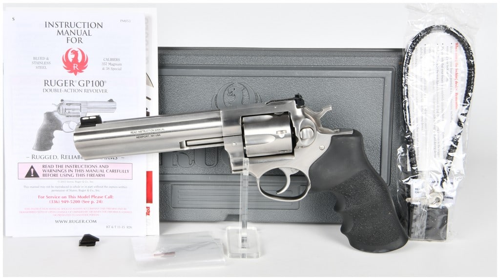 Ruger GP100 Double-Action Revolver in .357 Magnum (6 inch BBL) Serial Number 178-14742 (1 of 17)