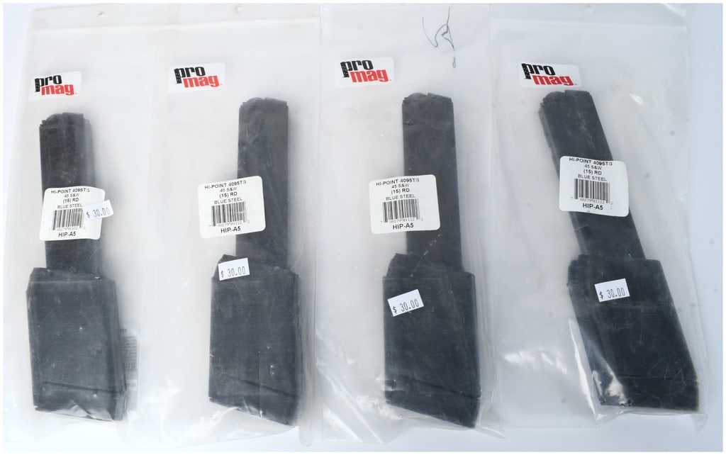 ProMag Collection of Four Hi-Point 4095TS .45 S&W 15-Round Magazines (1 of 4)