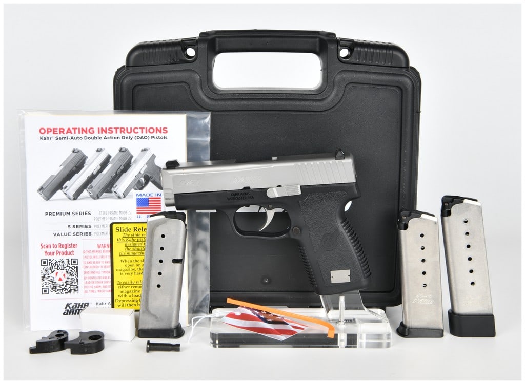 Kahr P40 Semi-Automatic Pistol in .40 S&W, Serial Number N001033 (1 of 17)