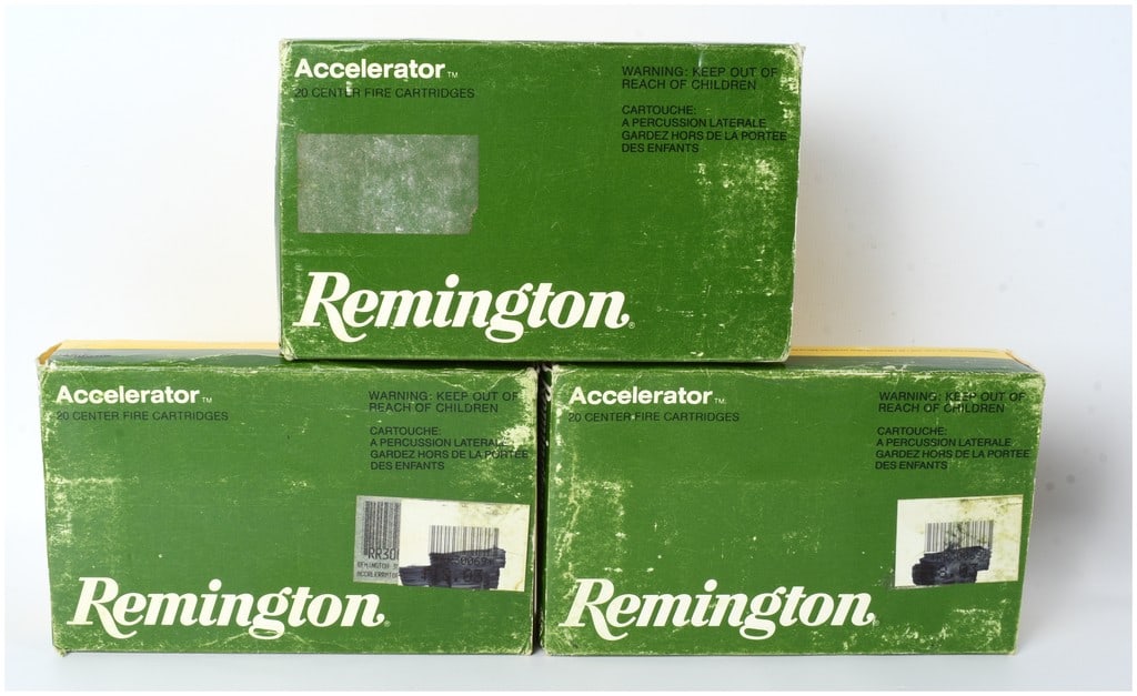 Remington Accelerator 30-06 Sprg 55 Grain PSP Ammunition Lot of 60 Rounds (1 of 4)