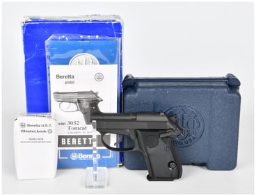 Beretta Model 3032 Tomcat Semi-Automatic Pistol .32 AUTO Serial Number DAA308638
