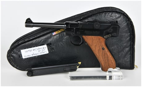 Stoeger Arms Corporation Luger Style Semi-Automatic Pistol, Cal. .22 L.R., Serial Number 38289