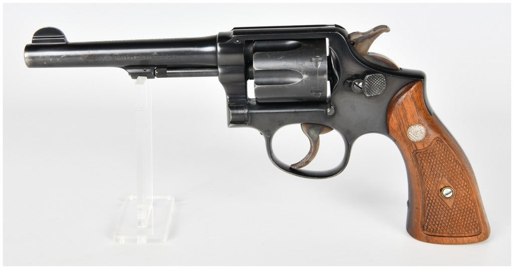 Smith & Wesson Military & Police Hand Ejector Revolver (.38 S&W Special, 6 in. BBL) S 906218 (1 of 19)