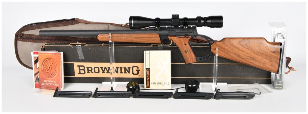 Browning Buck Mark Semi-Automatic Target Rifle .22 Long Rifle SN 900011490695 (1 of 20)