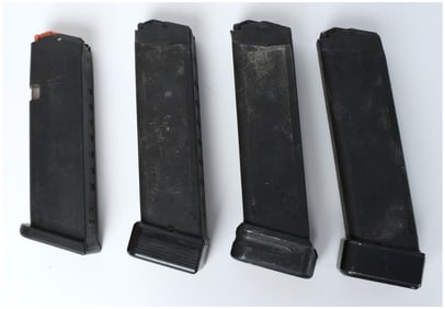 Glock Factory Magazine Lot .40 S&W Caliber A Group of Four