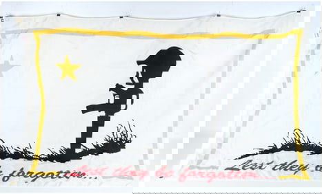 Valley Forge Flag PERMA-NYL Flag for the Fallen Memorial Flag 3 FT X 5 FT