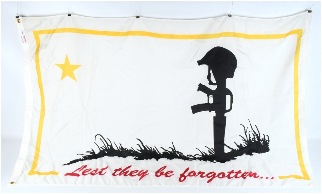 Valley Forge Flag PERMA-NYL Flag for the Fallen Memorial Flag 3 FT X 5 FT (1 of 5)