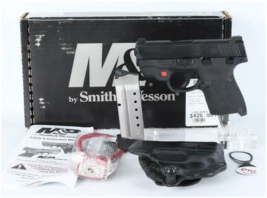 Smith & Wesson M&P 40 Shield M2.0 Crimson Trace Pistol, .40 S&W, Serial Number LFB9029