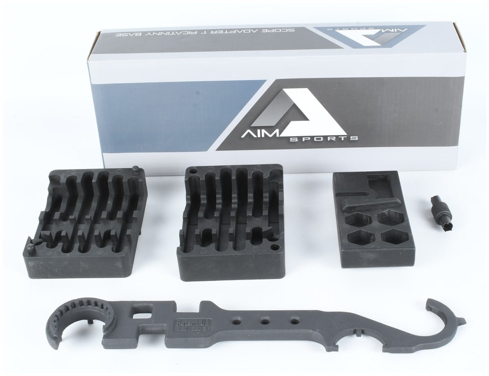 A Collection of Six AR-15 Armorers Tools and Maintenance Accessories including AIM Sports Vise (1 of 11)