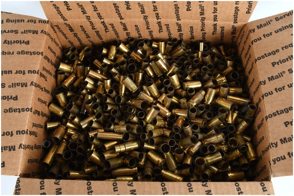 A Lot of 22 Lbs of Empty .308 Winchester (7.62x51) Brass Casings for Reloading (1 of 2)