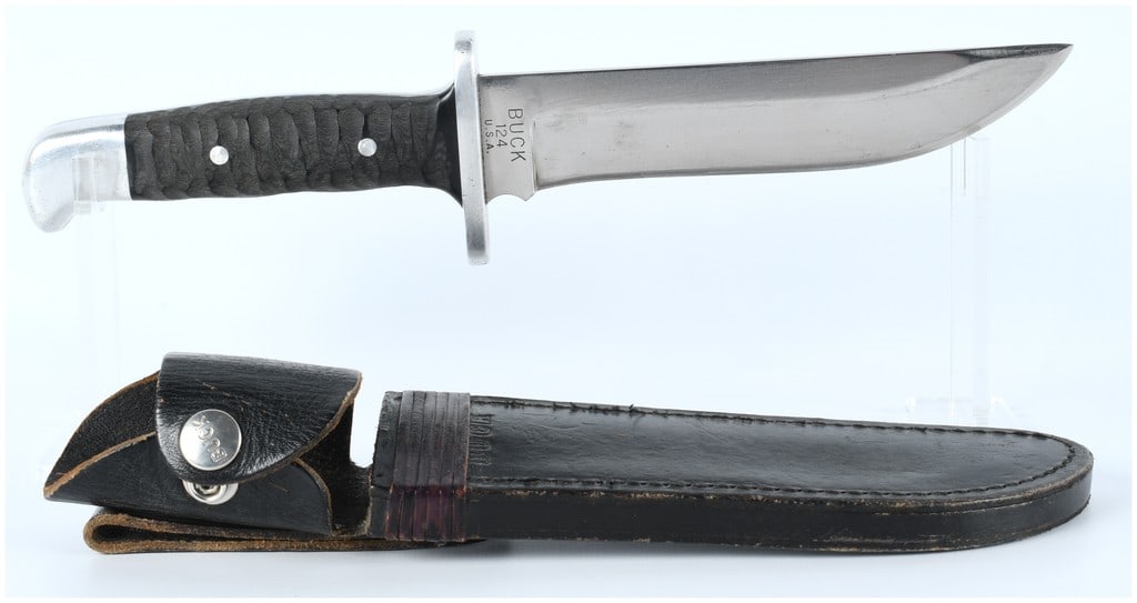 Buck 124 Frontiersman Fixed Blade Hunting Knife (1 of 6)