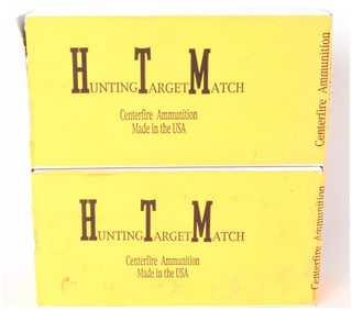 HTM Hunting Target Match .44 Remington Magnum Ammunition Lot of 100 Rounds