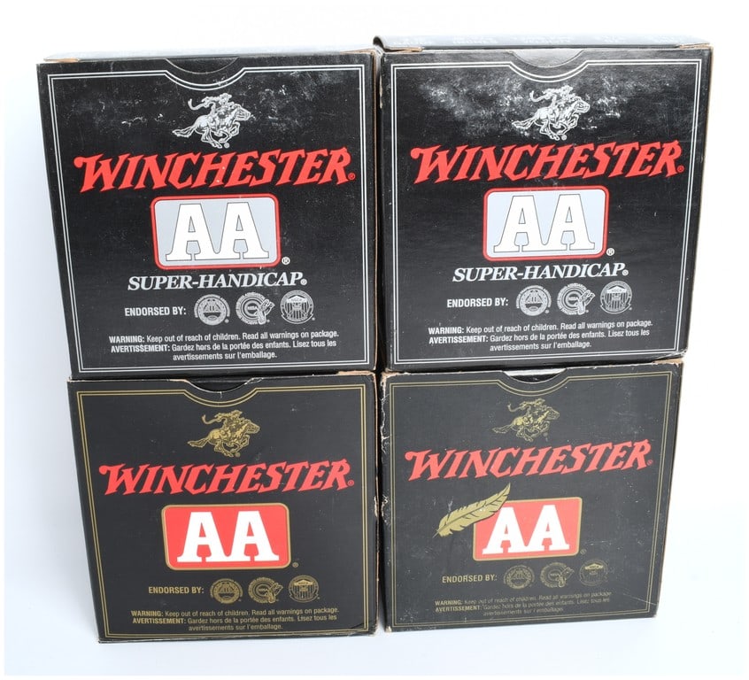 A Lot of 100 Rounds Winchester AA 12 Gauge Target Shotgun Ammunition (1 of 4)