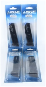 A Group of 4 Mec-Gar CZ 75 B 9MM 10-Round Pistol Magazines