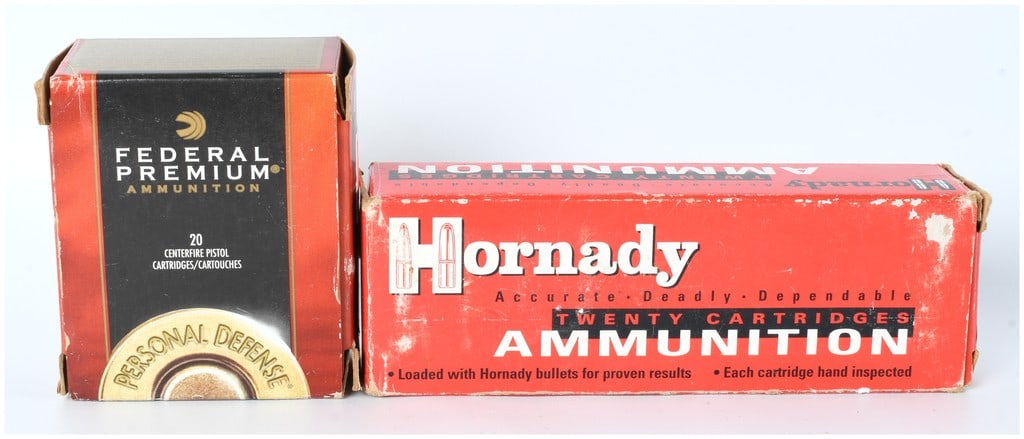 A Lot of 40 Rounds of Premium 10mm Auto Ammunition by Federal and Hornady (1 of 5)