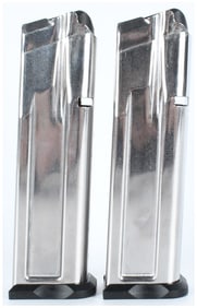 A Pair of TISAS 9X19MM 17-Round Double-Stack Pistol Magazines