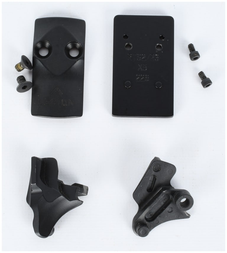 A Group of SIG Sauer P226 and LEGION Pistol Components and Optics Plates (1 of 10)