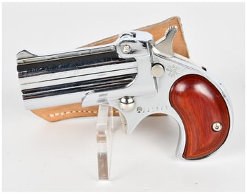 Davis Industries Model DM-22 Double-Barrel Derringer Pistol .22 MAG Serial D440548