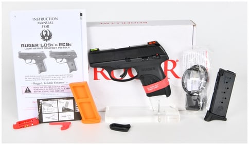 Ruger LC9s Striker-Fired Semi-Automatic Pistol in 9mm Luger, Serial Number 458-91201