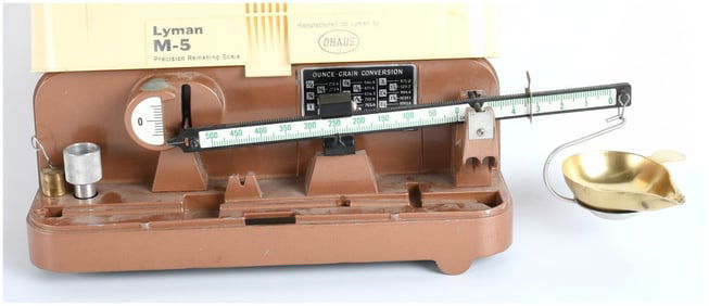 Lyman M-5 Precision Reloading Scale Manufactured by Ohaus