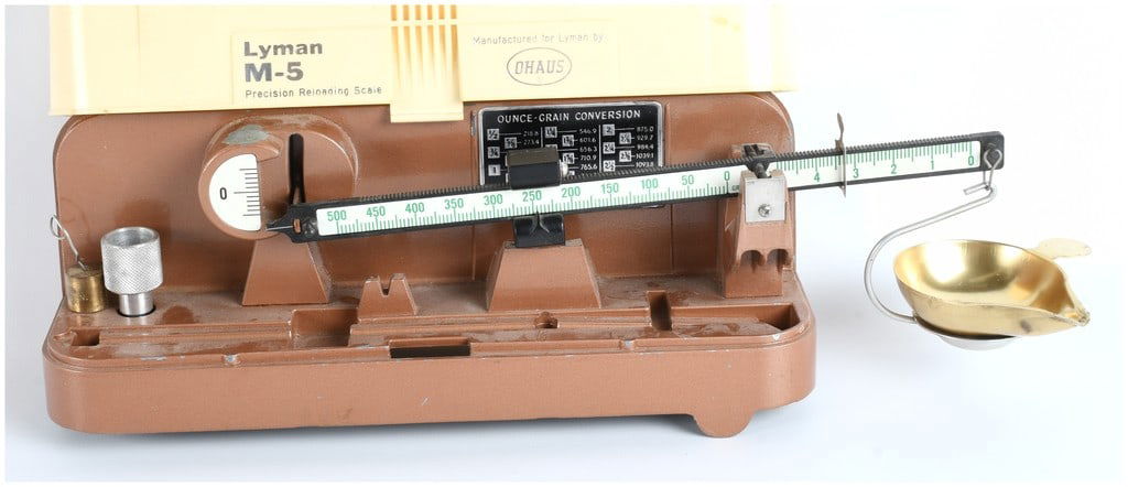 Lyman M-5 Precision Reloading Scale Manufactured by Ohaus (1 of 5)