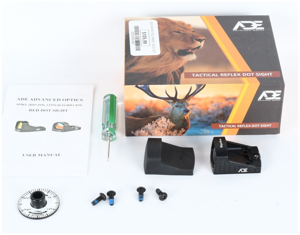 ADE Advanced Optics Spike Tactical Reflex Red Dot Sight Kit RD3-018 (1 of 8)