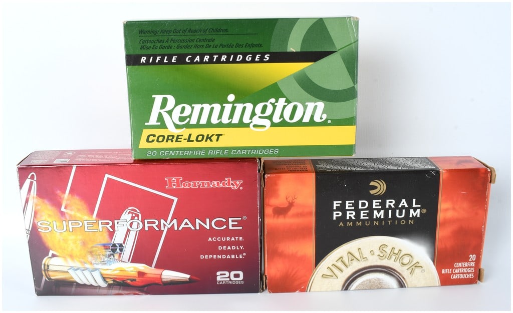 A Lot of 56 Centerfire Rifle Cartridges in .270 Winchester and 7mm Remington Magnum (1 of 5)