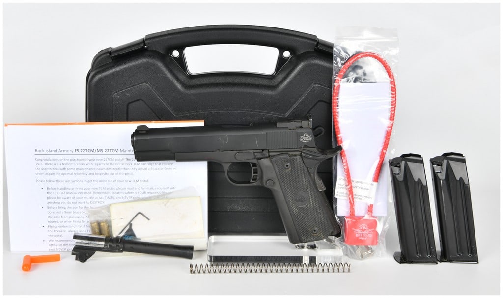 Rock Island Armory Armscor M1911 A2 FS-MM Combo Semi-Automatic Pistol .22 TCM / 9mm Serial Number (1 of 19)