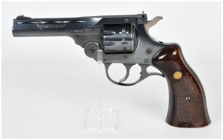 Harrington & Richardson (H&R) Sportsman Model 999 Top-Break Revolver, .22 LR, Serial AY122832