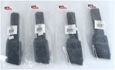 A Group of 4 ProMag HIP-A5 15-Round Detachable Box Magazines for Hi-Point 4095TS Carbine in .45 S&W