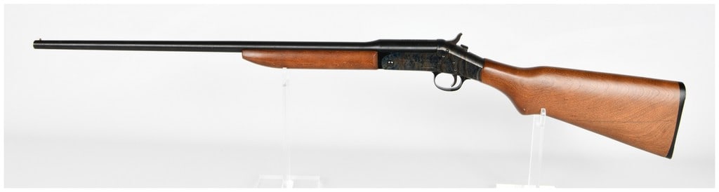 Harrington & Richardson Topper Model 88 Single Shot Shotgun (.410 GA, 25" BBL): Harrington & Richardson Topper Model 88 Single Shot Shotgun, Serial Number AY465790. This is a classic single-shot, break-action shotgun manufactured by H&R in Gardner, Mass., U.S.A. The firearm