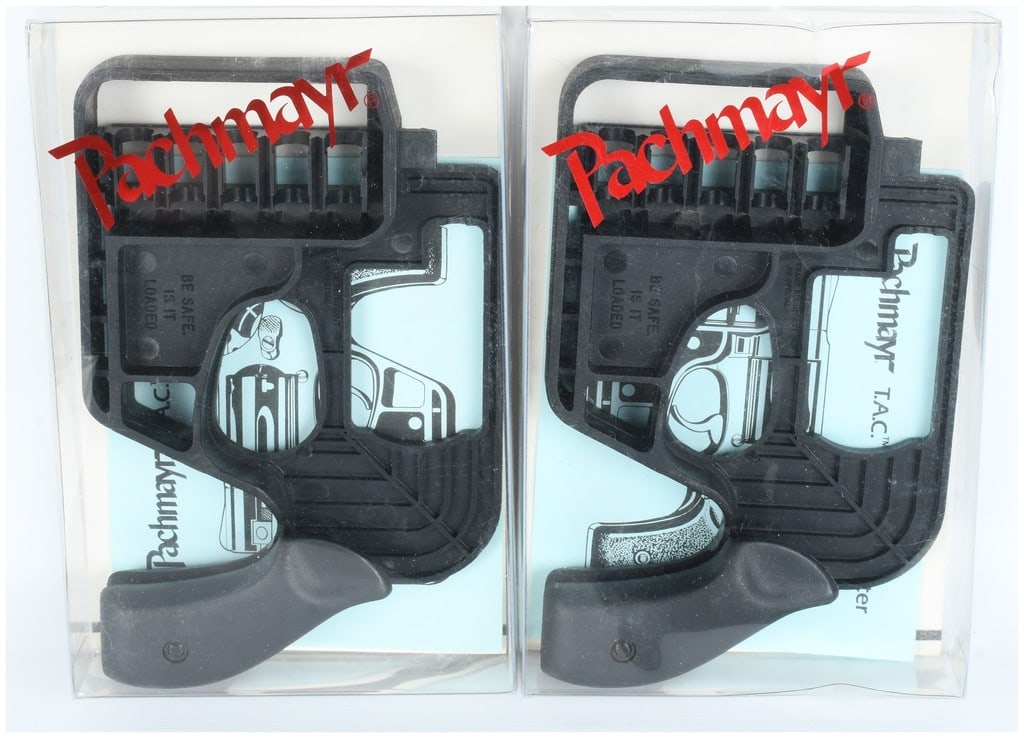 A Pair of Pachmayr T.A.C. Tactical Holster/Grips for S&W J-Frame Revolvers (1 of 3)