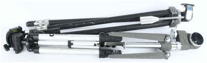 A Trio of Camera Tripods by Davidson, Simmons, and Bushnell