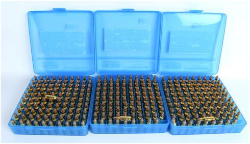 A Lot of 300 Rounds of Reloaded Centerfire Match Rifle Ammunition