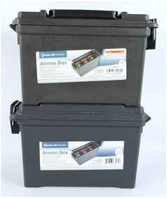 A Pair of Bunker Hill Security Ammo Boxes (Item 63135 & 69320)
