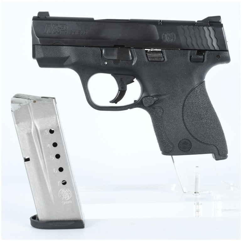 Smith & Wesson M&P 9 Shield Semi-Automatic Pistol, 9MM, Serial Number HKN1239 (1 of 14)