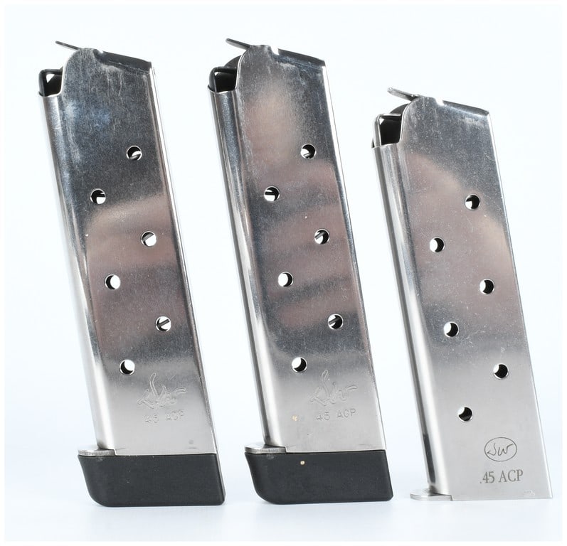 A Trio of Ed Brown and Check-Mate 1911 Pistol Magazines, .45 ACP (1 of 9)