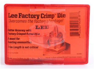 Lee Precision Factory Crimp Die for .22/250 Cartridge