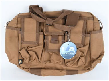 LA Police Gear Tactical Multi-Pocket Bailout Gear Bag Coyote Tan New