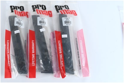 Trio of Pro Mag RUG-A34 32-Round 9MM Magazines for Ruger SR9