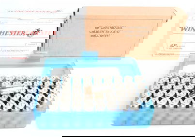 A Lot of 200 Rounds of Mixed .45 AUTO Ammunition by Winchester and Speer