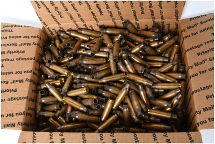 Lot of Approximately 20 lbs of Empty .308 Winchester Brass Casings