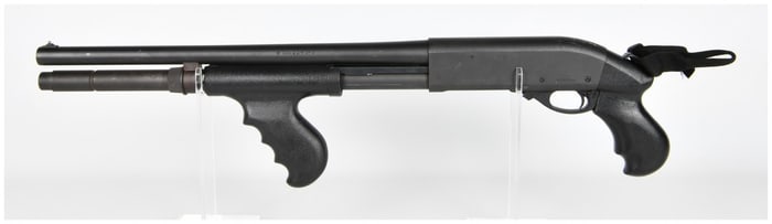A Remington 870 Pump-Action Shotgun 12 Gauge