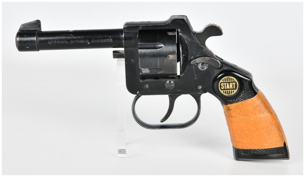 ROHM (RG10 Type) Official Sports Starter Pistol, Cal. .22-6mm Crimped Blanks (1 of 14)